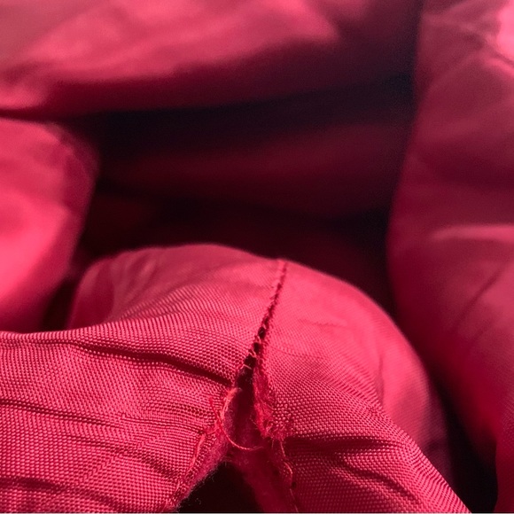 Vintage Capezio Red Pencil Skirt Womens 10 Wool/Nylon/Cashmere short - Picture 8 of 9